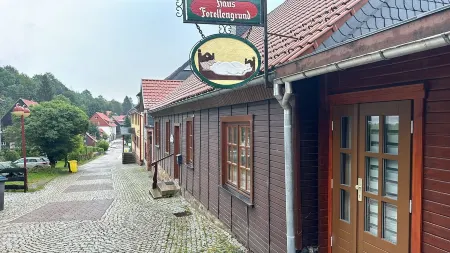 Forellengrund Schierke- Bodegrund Отели рядом с достопримечательностью «Брокен»