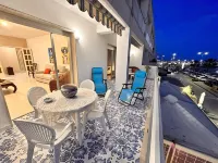 The terrace by the sea