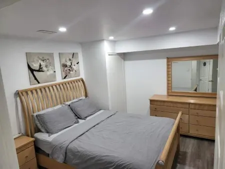 Delightful one bedroom plus 1 -basement apartment