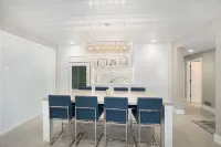 The Blue Oasis is located in the heart of downtown South Haven with water views.