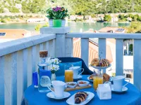 Apartments Vodnica- Comfort One Bedroom Apartment with Balcony and Partial Sea View A1 - 3-Sterne