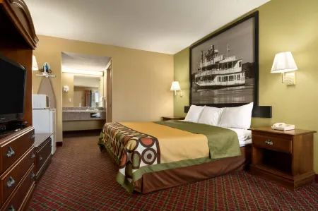 Super 8 by Wyndham Hattiesburg North/University Area Отели в г. Петал