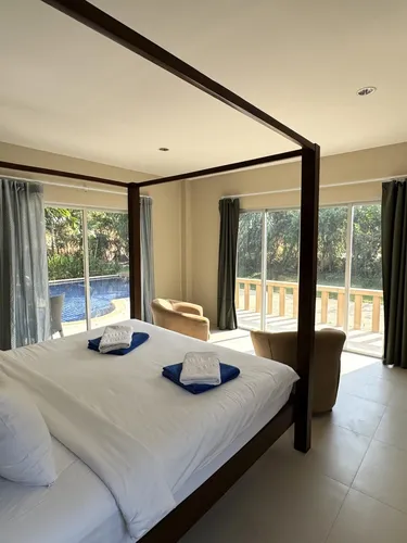 รูปภาพของNai Thon villa with pool, garden, rooftop terrace