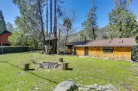 9 Mi to Bass Lake: Cabin w/ Fire Pit in Wishon!