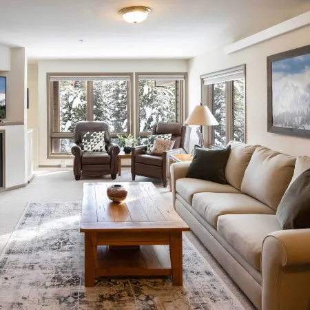 Steps to Ski Lifts - Condo w/ Walk-Out Patio!