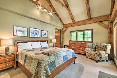 Rivers Edge Mtn Home Private Hot Tub and Views - spa
