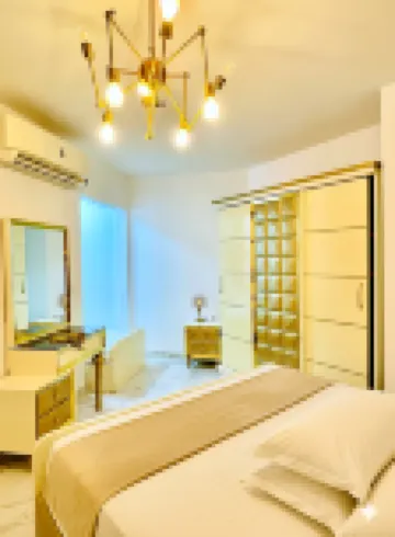 Beachfront Chalet in Porto Said with Pool & Gar 酒店