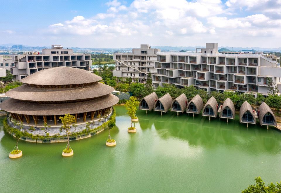 Wyndham Grand Vedana Ninh Binh Resort bamboo dome and mineral hot springs