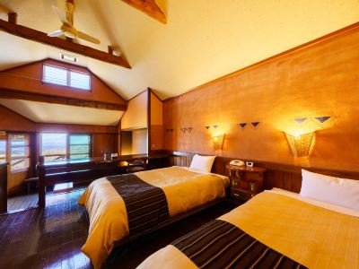 スタンダードツインルーム(浴室) レゾネイトクラブくじゅうの写真