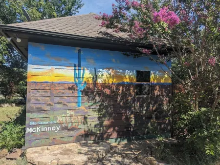 The Blue Cactus in Downtown McKinney