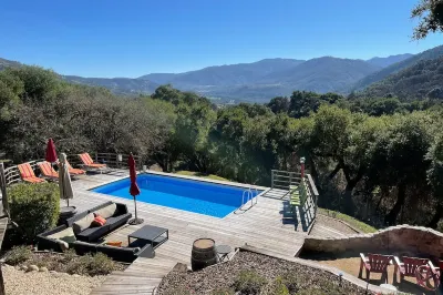 Gated Carmel Valley Retreat with 20 Acres, Pool & Hot Tub