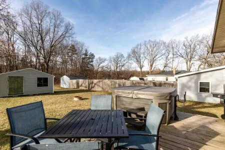 The Cove Near Gun Lake W/ Hot Tub and Fire Pit