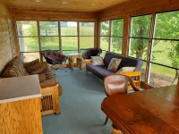Large, cozy lake home near Round Lake Farm, Nordic Center, Road America, Lambeau