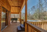 Piney Knob Cabin  15 Min To Lake Lure - 30 Min To Tiec - Hot Tub - Stocked Pond