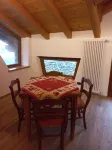 Cozy open-plan studio apartment with a view of the valley