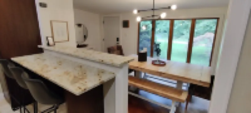 Cozy cottage surrounded by trees and sounds of nature with new hot tub.