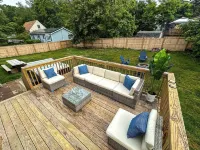 NEW! Updated Mystic Home w/ Sauna, Hot Tub & Deck
