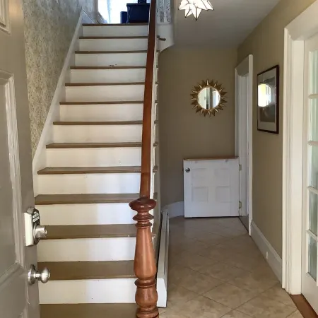 New England style home, front of house is yours!