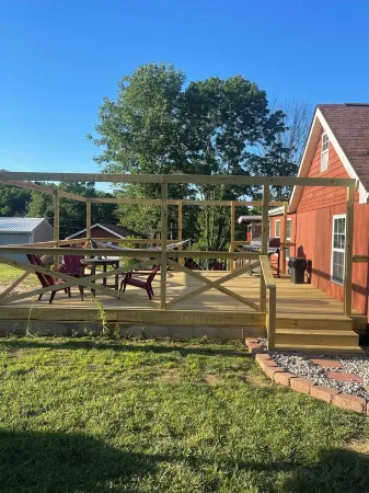 Lake House at Nolin Lake in Cub Run, KY Private Boat ramp near Mammoth Cave