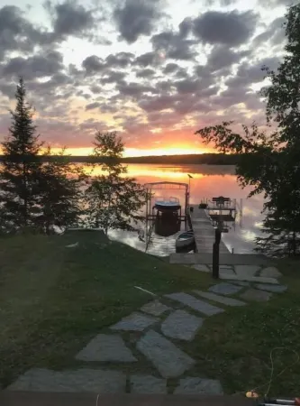 4-bedroom vacation home. On Crystal clear Hagerman Lake, Ottawa National Forest