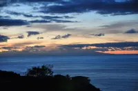 Comfortable home with a beautiful blooming garden and a view of the Atlantic