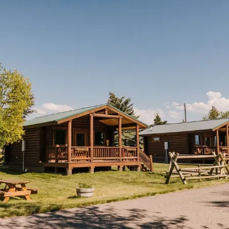Grey Wolf Cabin #6 at Gallatin Canyon Cabins