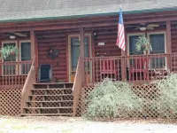 Relaxing 'Riverdance' Log Cabin  is 2.7 miles from Tryon Equestrian Resort