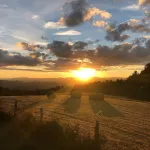 Summer Special — Book 5 Nights 6+7th Free — Log Cabin with Privacy+ Firepit Hotels in Obids