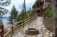 Waterfront House On Camp Bay, near Sandpoint with Dock and swimming area.