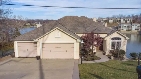 Luxury Lakefront Dream Home w/ Boat Dock and Volleyball Court!