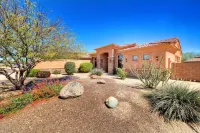 Sparkling Heated Pool and Mountain Views - Luxurious Desert Oasis