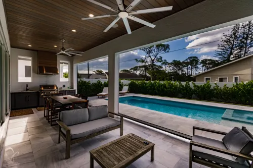 Heated Pool and Outdoor Kitchen - Luxurious Coastal Retreat