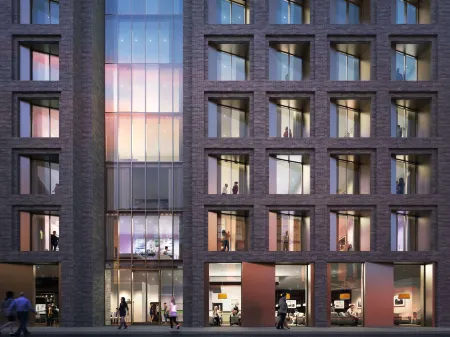 Hampton by Hilton Manchester Northern Quarter Отели рядом с достопримечательностью «Манчестерский университет»