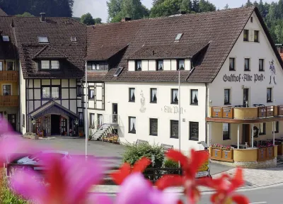 Gasthof Alte Post Hotels in der Nähe von Schwalbenloch Höhle