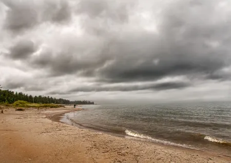 The Purple Martin Lakeside Inn Bird Sanctuary on Lake Huron