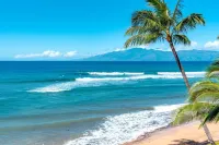 Kbm Resorts Free Car Mahana Oceanfront 2-Bedroom Penthouse with Gorgeous Sunsets Mah-1211 - Beach