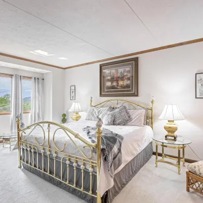 5성급 3베드 3욕실 풀, 벽난로가 있는 고요한 전망