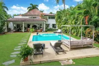 Cozy Private Family Villa at Casa de Campo Pool BBQ Golf Cart - Beach
