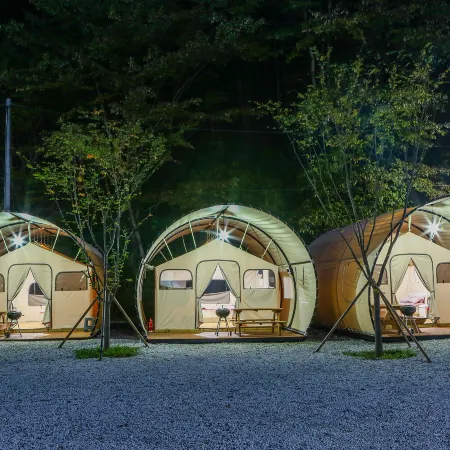 Hamyang Yongchu Glamping Pension Отели в г. Хамян