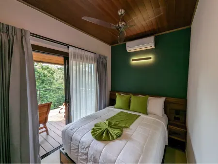 3 identical units cabins + plus 1 small villa, pool and 4 jacuzzis