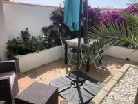 Comfortable apartment with courtyard close to the center and beach.