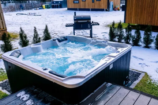 Smart mobile home on the lake with whirlpool (WA102) Hotels in Wackersdorf