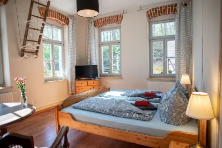 Apartment in the Meixmühle on Friedrichsgrund near Pillnitz Отели рядом с достопримечательностью «Шлос Пилльниц»