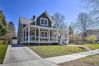 Dtwn Ludington Apt w/ Fire Pit: Day Trip to Slopes - 3-Star