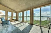 Lakefront Country Home w/ Waterslide & Trampoline! - parking