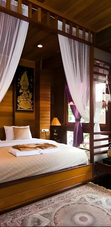 ห้องดีลักซ์ เตียงใหญ่ 1 เตียง