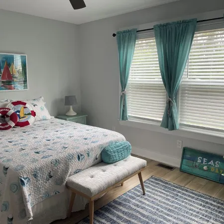 Downstairs apt in newly constructed Kill Devil Hills home with private entry!