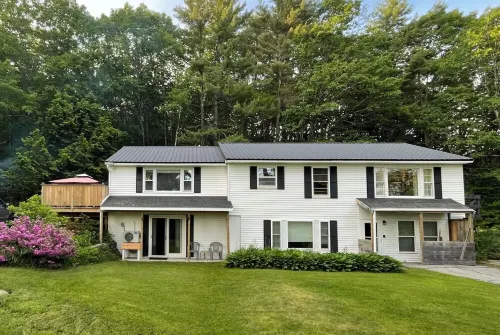 Spacious country house near lakes and skiing, convenient to downtown Bridgton. Hotels in Bridgton