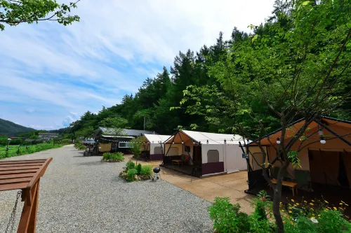 Gapyeong Gratia Glamping Hotels in Gapyeong-gun