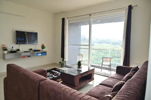 Charming 2-bedroom apartment with WiFi, AC in marvelous Mysore